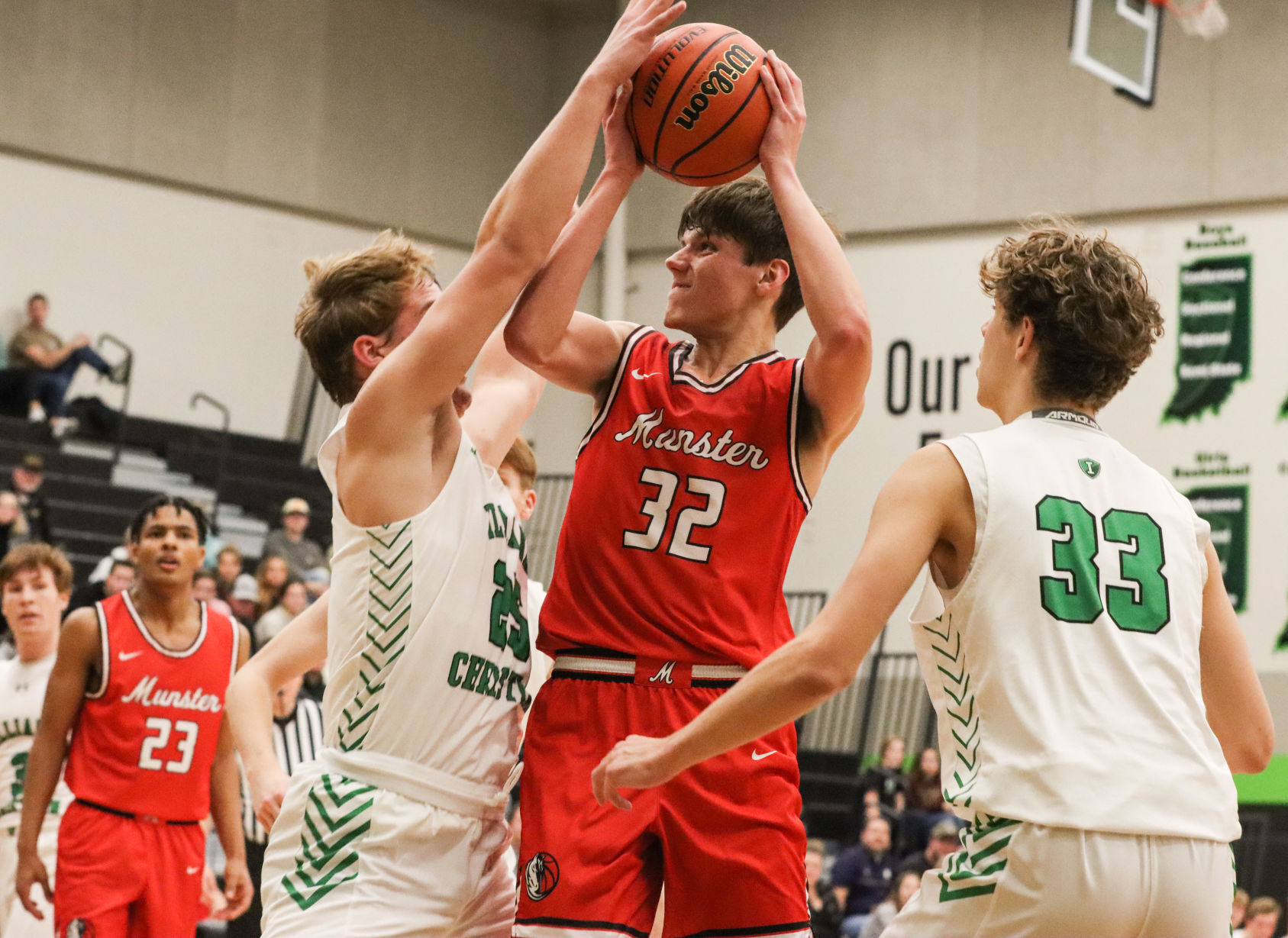 Munster at Illiana Christian boys basketball